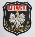 Emblemat  "POLISH ASSISTANCE"